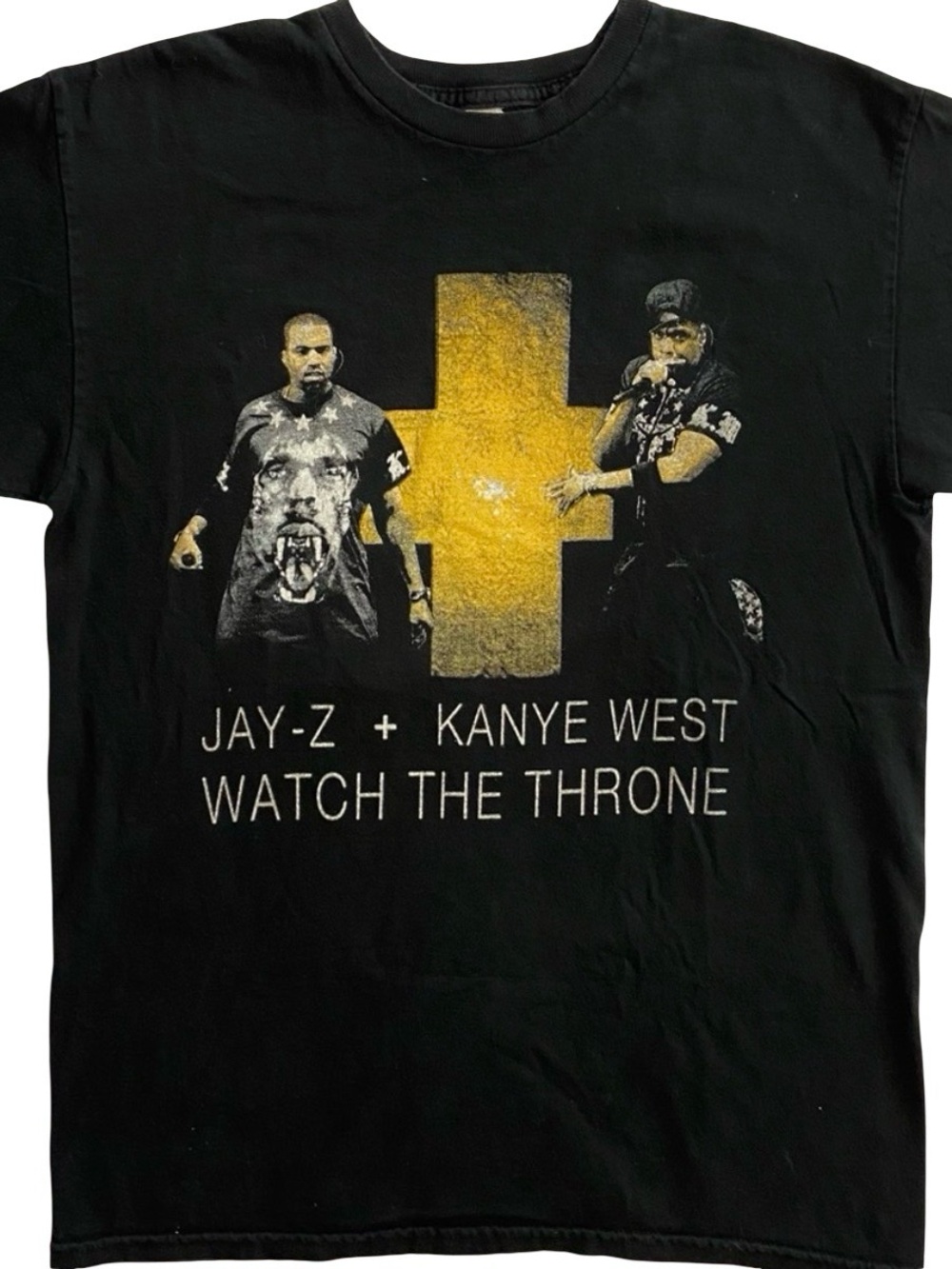 Rare Kanye West Jay Z Watch the Throne Tour Shirt